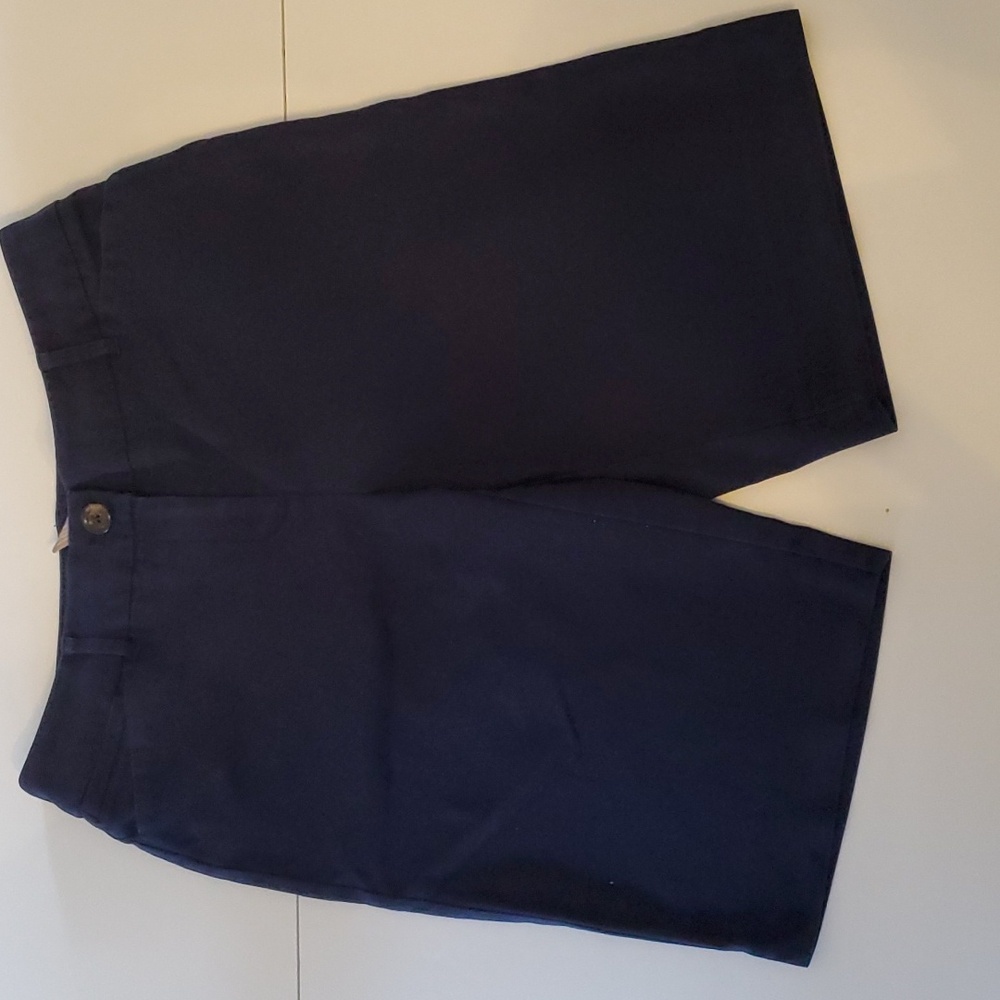 Chico's Navy Blue Bermuda Shorts Size 0